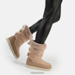 Taupe Buffalo Eve Pull-On Boot vegan |Boots F06ZHH826 - Image 2