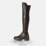 Taupe Buffalo Mireya overknee boot vegan |Boots F06ZHH610 - Image 2