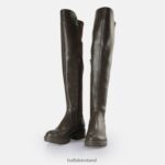 Taupe Buffalo Mireya overknee boot vegan |Boots F06ZHH610 - Image 4