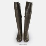 Taupe Buffalo Mireya overknee boot vegan |Boots F06ZHH610 - Image 5
