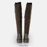 Taupe Buffalo Mireya overknee boot vegan |Boots F06ZHH610 - Image 6