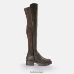 Taupe Buffalo Mireya overknee boot vegan |Boots F06ZHH610 - Image 7