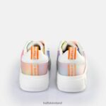 Tie-Dye Coral/Green Buffalo RSE V2 Sneakers Low vegan |Sneakers F06ZHH56 - Image 4