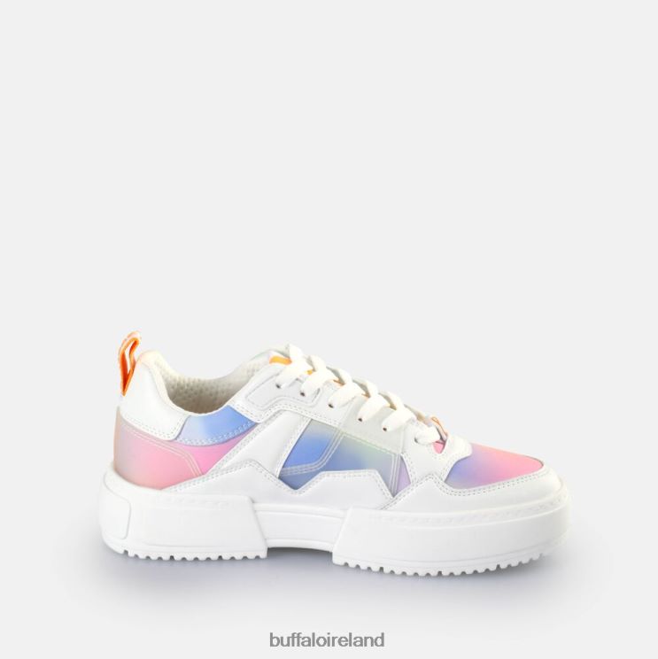 Tie-Dye Coral/Green Buffalo RSE V2 Sneakers Low vegan |Sneakers F06ZHH56 - Image 5