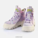 Tie-Dye Lavender Buffalo Aspha NC Mid Ankle Boot vegan |Boots F06ZHH268 - Image 4
