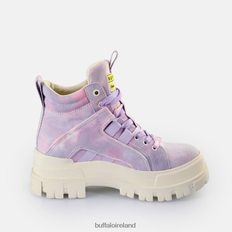Tie-Dye Lavender Buffalo Aspha NC Mid Ankle Boot vegan |Boots F06ZHH268 - Image 6