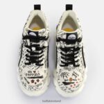 White/Black Buffalo CLD Corin Graffiti Sneakers Low vegan |Sneakers F06ZHH140 - Image 3