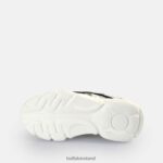 White/Black Buffalo CLD Corin Graffiti Sneakers Low vegan |Sneakers F06ZHH140 - Image 7