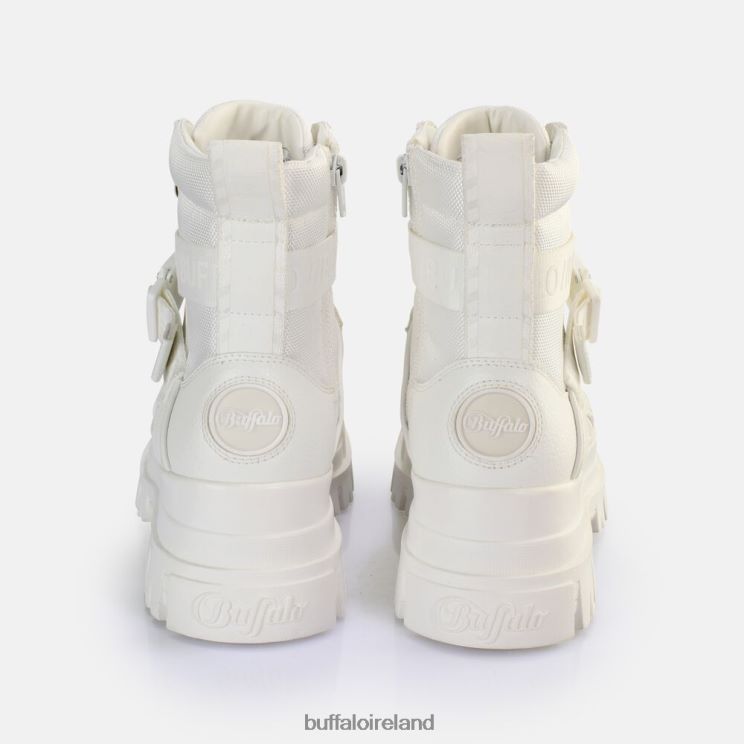 White Buffalo Aspha Com1 Laceup Mid Ankle Boot vegan |Boots F06ZHH793 - Image 3