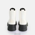 White Buffalo Aspha Laceup HI Ankle Boot vegan |Boots F06ZHH435 - Image 3