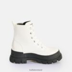 White Buffalo Aspha Laceup HI Ankle Boot vegan |Boots F06ZHH435 - Image 5