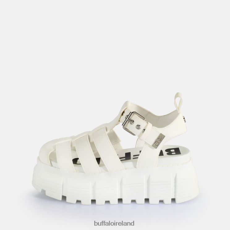 white_buffalo_ava_fisher_platform_sandals_vegan_sandals_f06zhh573.jpg White Buffalo Ava Fisher Platform Sandals vegan |Sandals F06ZHH573 - Image 1