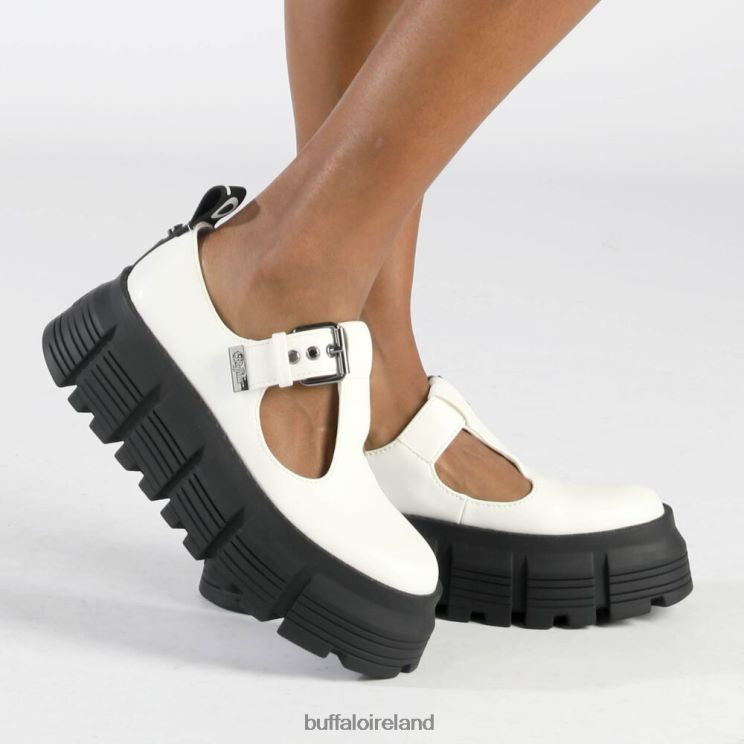 white_buffalo_ava_mary_loafers_vegan_loafers_f06zhh524.jpg White Buffalo Ava Mary Loafers vegan |Loafers F06ZHH524 - Image 1