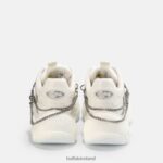 White Buffalo Binary Chain Sneaker Low vegan |Sneakers F06ZHH790 - Image 5