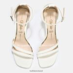 White Buffalo Blair Chic ankle-strap sandals vegan |Sandals F06ZHH765 - Image 3