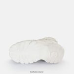 White Buffalo Classic Sneaker High Leather |Sneakers F06ZHH134 - Image 5