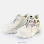 White Buffalo CLD Corin Button Sneakers Low vegan |Sneakers F06ZHH143 - Image 4