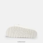 White Buffalo Eve Chain platform sandals vegan |Slides F06ZHH853 - Image 6