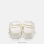 White Buffalo Eve Sol platform sandals vegan |Slides F06ZHH915 - Image 5