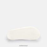 White Buffalo Fabia Chain Platform Slides vegan |Slides F06ZHH379 - Image 3