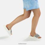 White Buffalo Fabia slide vegan |Slides F06ZHH146 - Image 2