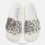 White Buffalo Fabia slide vegan |Slides F06ZHH146 - Image 3