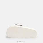 White Buffalo Fabia slide vegan |Slides F06ZHH146 - Image 6