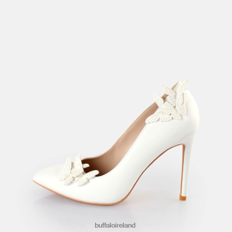 white_buffalo_janet_butterfly_heeled_sandals_heels_f06zhh319.jpg White Buffalo Janet Butterfly Heeled Sandals |Heels F06ZHH319 - Image 1