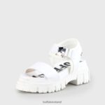 White Buffalo Jojo Platform sandal vegan |Sandals F06ZHH752 - Image 3