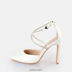 White Buffalo Judy Shine Heeled Sandals |Sandals F06ZHH631 - Image 2