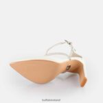 White Buffalo Judy Shine Heeled Sandals |Sandals F06ZHH631 - Image 5