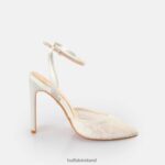 White Buffalo Judy Vamp Heeled Sandals |Sandals F06ZHH523 - Image 6