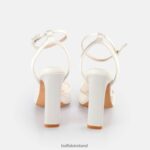 White Buffalo Judy Vamp Heeled Sandals |Sandals F06ZHH523 - Image 7