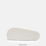 White Buffalo Lake Bold platform sandals vegan |Slides F06ZHH462 - Image 6