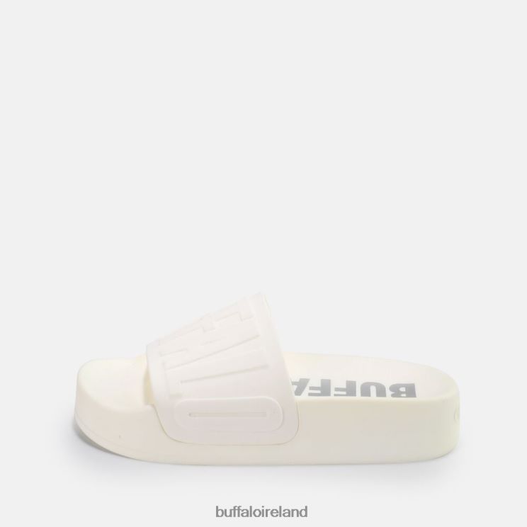 white_buffalo_lake_bold_platform_sandals_vegan_slides_f06zhh462.jpg White Buffalo Lake Bold platform sandals vegan |Slides F06ZHH462 - Image 1