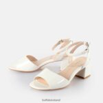 White Buffalo Lucy Neat Heeled Sandals |Sandals F06ZHH356 - Image 4