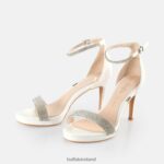 White Buffalo Mary Belle Heeled Sandals |Sandals F06ZHH355 - Image 4