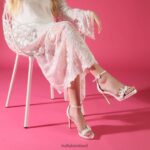 White Buffalo Mary Butterfly Heeled Sandals |Sandals F06ZHH278 - Image 2
