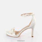 White Buffalo Mary Butterfly Heeled Sandals |Sandals F06ZHH278