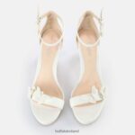 White Buffalo Mary Butterfly Heeled Sandals |Sandals F06ZHH278 - Image 3
