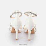 White Buffalo Mary Shine Heeled Sandals |Sandals F06ZHH569 - Image 7