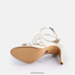 White Buffalo Miranda Butterfly Heeled Sandals vegan |Sandals F06ZHH415 - Image 7