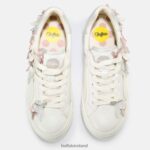 White Buffalo Paired Butterflies Sneaker low vegan |Sneakers F06ZHH32 - Image 3