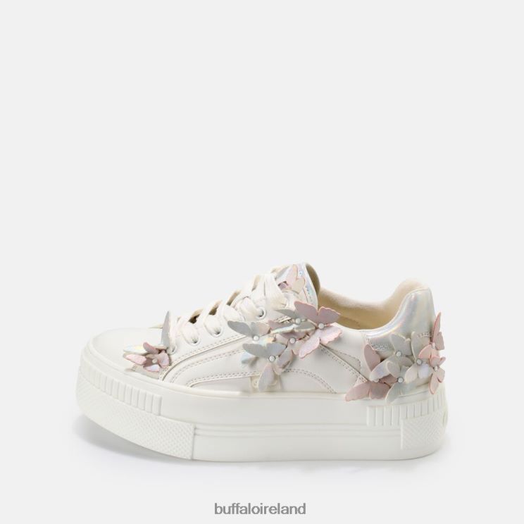 white_buffalo_paired_butterflies_sneaker_low_vegan_sneakers_f06zhh32.jpg White Buffalo Paired Butterflies Sneaker low vegan |Sneakers F06ZHH32 - Image 1