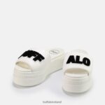 White Buffalo Paired Sld Sandal vegan |Slides F06ZHH856 - Image 4