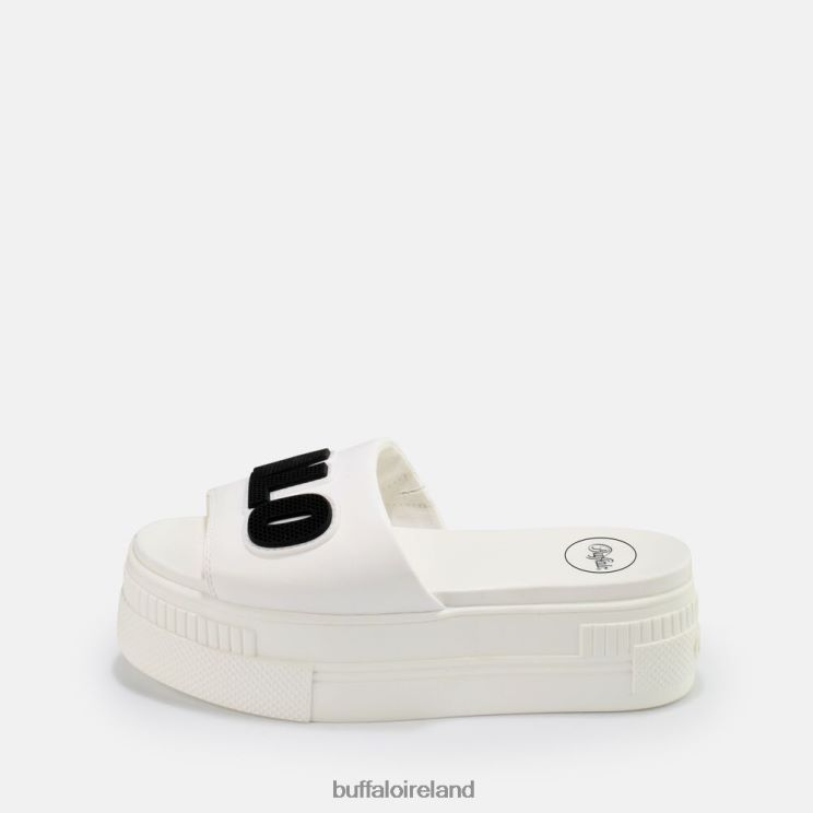 white_buffalo_paired_sld_sandal_vegan_slides_f06zhh856.jpg White Buffalo Paired Sld Sandal vegan |Slides F06ZHH856 - Image 1