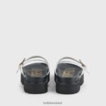 White Buffalo Raya vegan sandals |Slides F06ZHH577 - Image 4