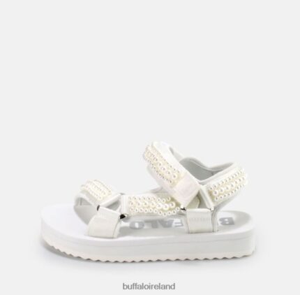 White Buffalo Sage Pearl platform sandals vegan |Sandals F06ZHH842