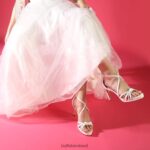 White Buffalo Serena Bow Heeled Sandals vegan |Sandals F06ZHH287 - Image 2
