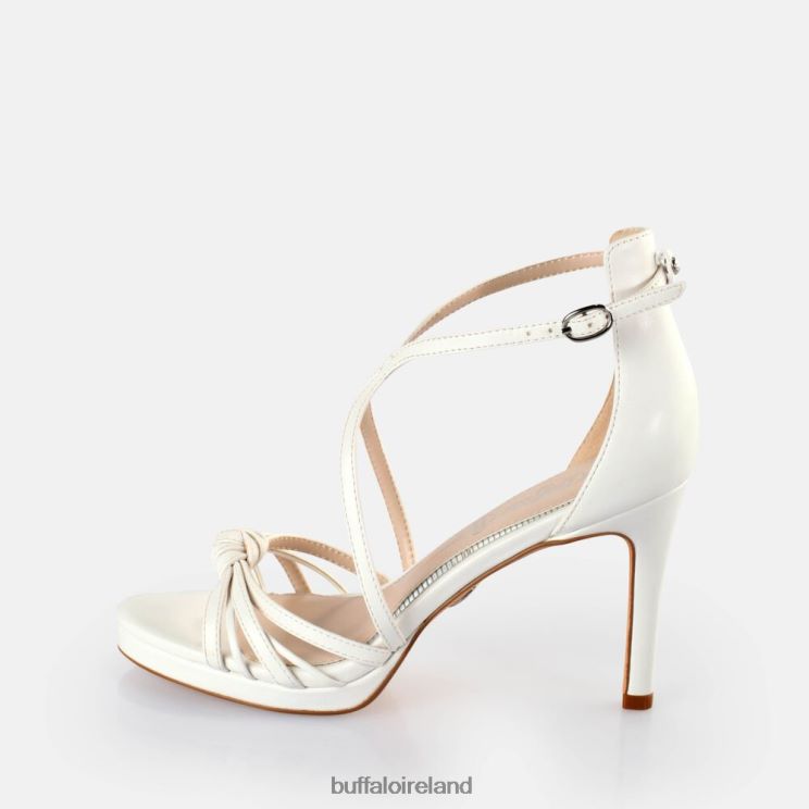 white_buffalo_serena_bow_heeled_sandals_vegan_sandals_f06zhh287.jpg White Buffalo Serena Bow Heeled Sandals vegan |Sandals F06ZHH287 - Image 1